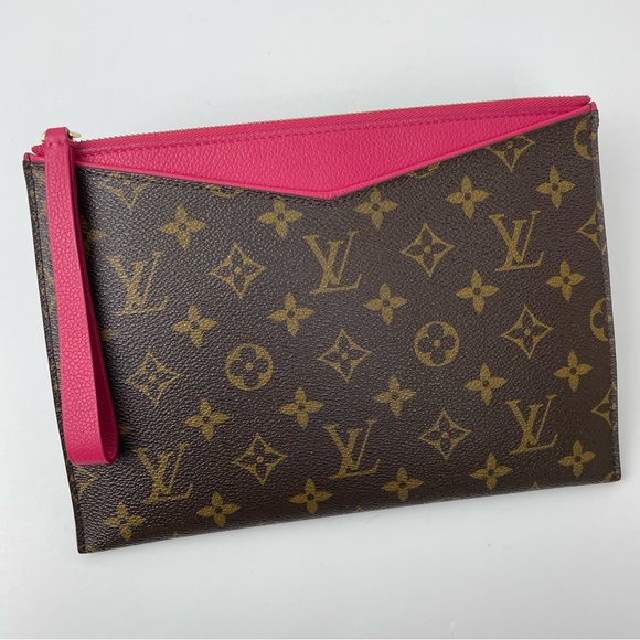 Louis Vuitton Handbags - Louis Vuitton Pallas Wristlet Clutch Monogram Hot Pink